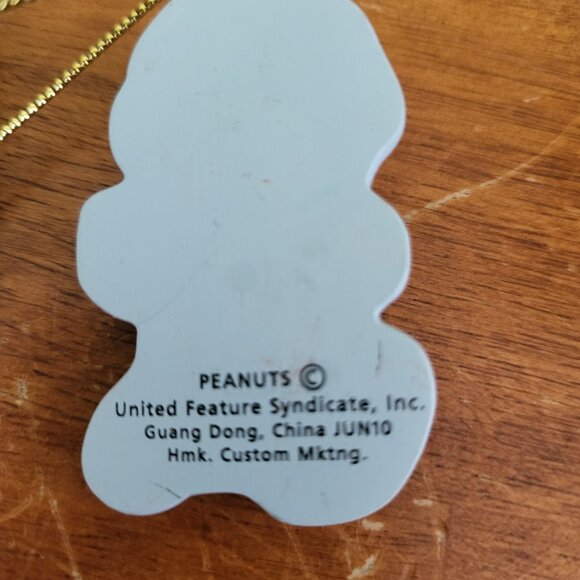 Peanuts Hallmark 2011 Christmas Ornaments Set x4 United Feature Syndicate Inc T7 - Picture 8 of 9